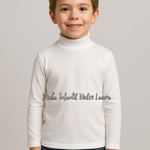 Camiseta semicisne varios colores 2 a 16 años
