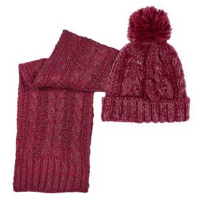Conjunto gorro y bufanda