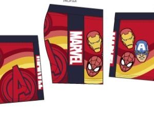 Boxer baño Avengers rojo desde 4 hasta 10 años EZ18181