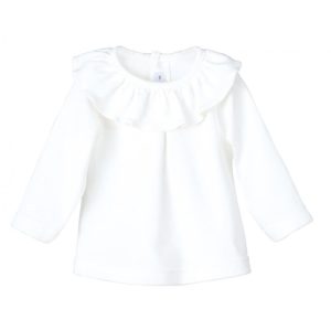 Camisa titan manga larga blanca 15012 desde 6 m hasta 24 meses
