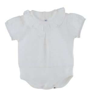 Body plumeti manga corta beige desde 1 mes hasta 36 meses 19034