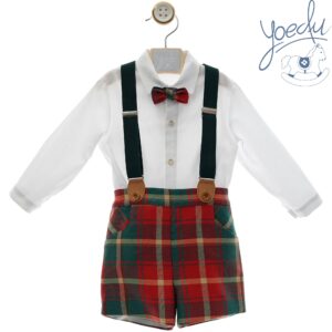 Conjunto tirantes tartan