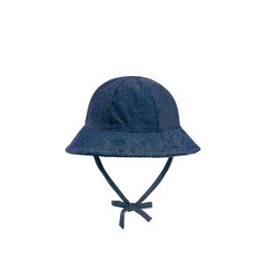 Gorro de tejido con lazo de bebé -BCI