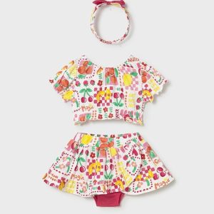 Conj. falda 3 piezas