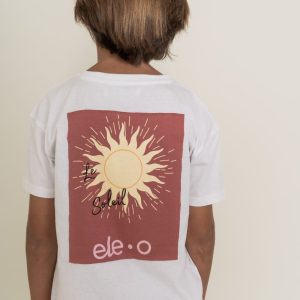Camiseta blanca le soleil rosa desde 2 años hasta 14 años 241070701