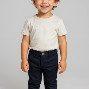 Pantalón sarga azul marino ELE.O desde 2 hasta 14 años 225400401