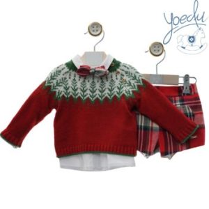 Conjunto con jersey noel de yoedu