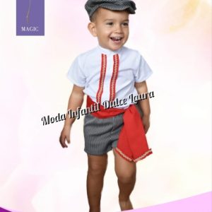 Conjunto flamenco campero magic 1 a 8 años