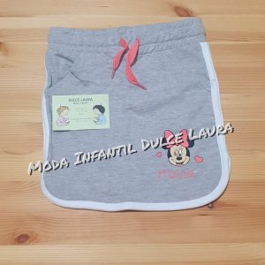 Falda gris de Minnie 4 a 9 años