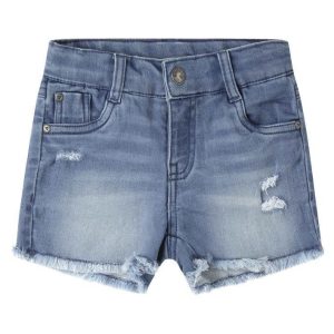 Pantalón vaquero corto roto 3 a 7 años