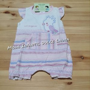 Pelele sin manga loro de 0 a 24 meses